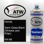 Preview: Honda, Semi Gloss Black (Window and Pillar), NH-86: 400ml Sprühdose, von ATW Autoteile West.